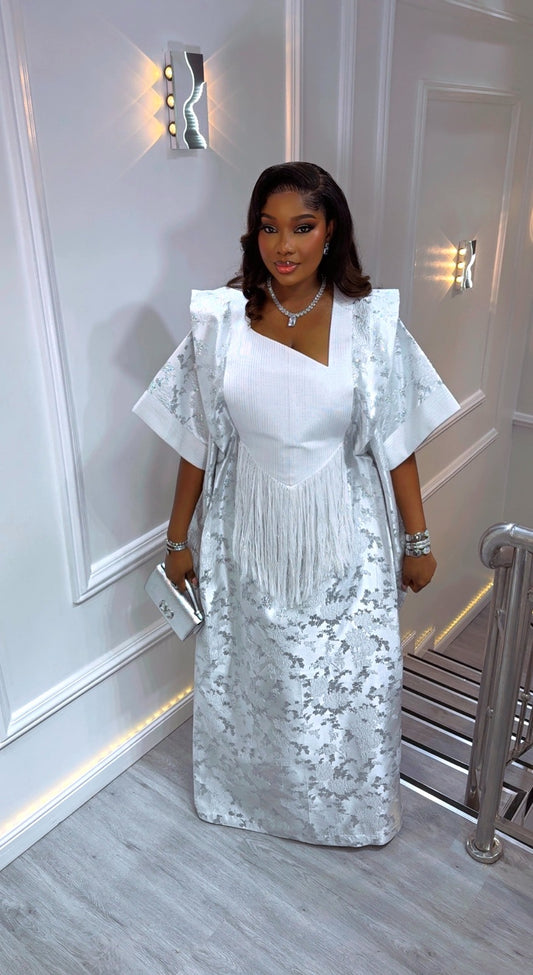 Elegant Umunde Ivory Royale Gown