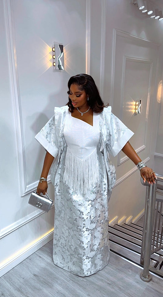 Elegant Umunde Ivory Royale Gown