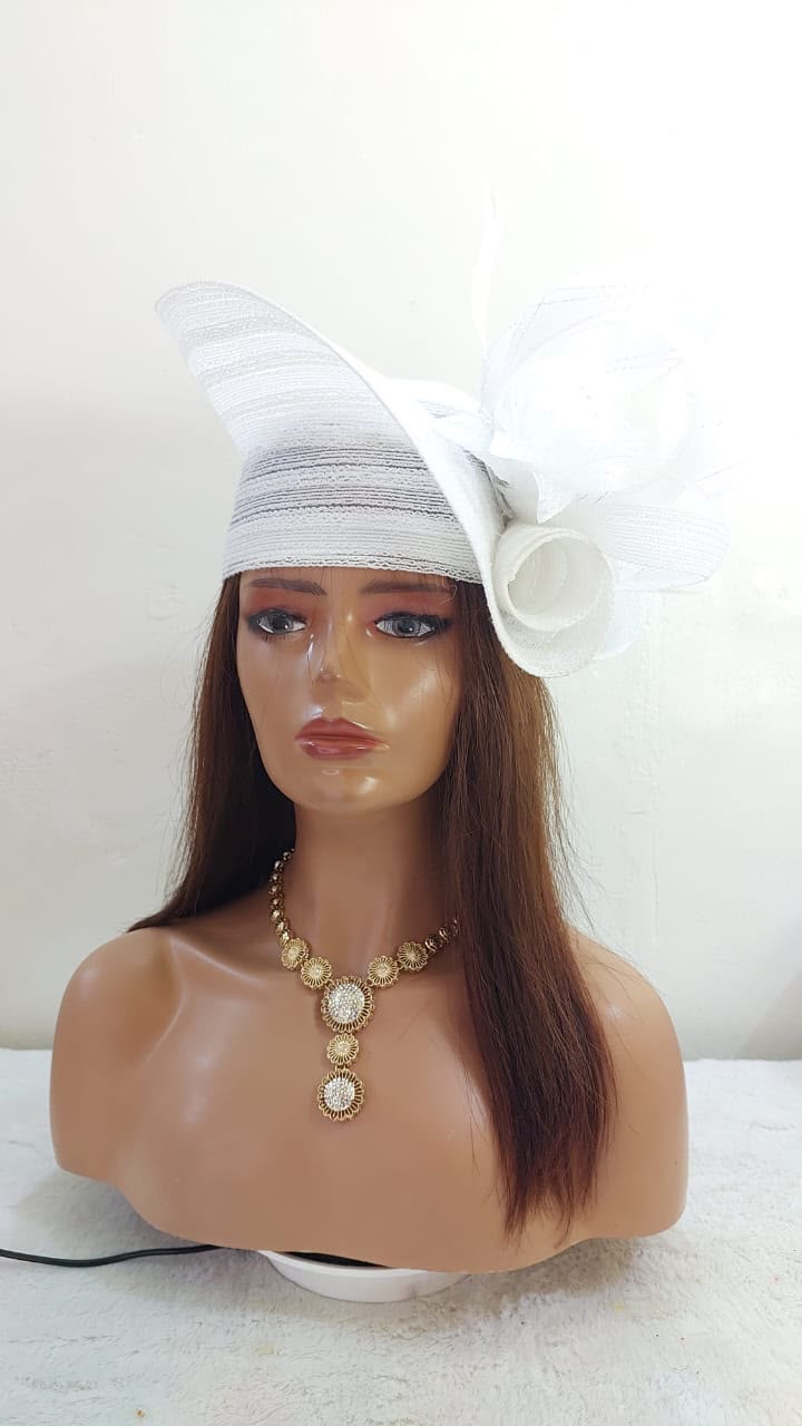 Zara Style Women's Elegant Fascinator Hat – Church, Wedding, Derby & Special Occasion Headwear