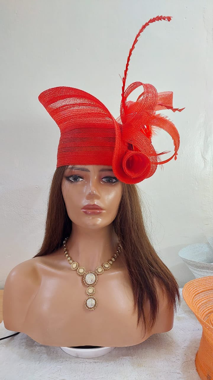 Zara Style Women's Elegant Fascinator Hat – Church, Wedding, Derby & Special Occasion Headwear