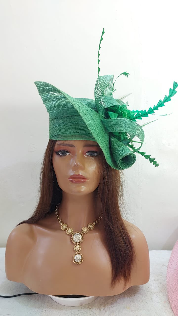 Zara Style Women's Elegant Fascinator Hat – Church, Wedding, Derby & Special Occasion Headwear