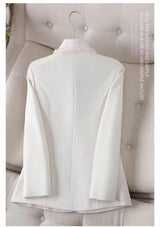 Women’s Classic Tweed Jacket tailored blazer for fall and winter fashion