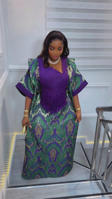 Elegant Umunde Royal Ivy Gown