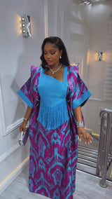 Elegant Umunde Sapphire Muse Gown
